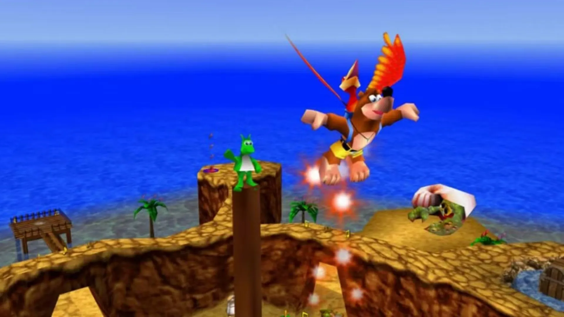 Banjo-Kazooie trên N64 — minh họa platformer 3D của Rare, đại diện cho năm 1998 xuất sắc