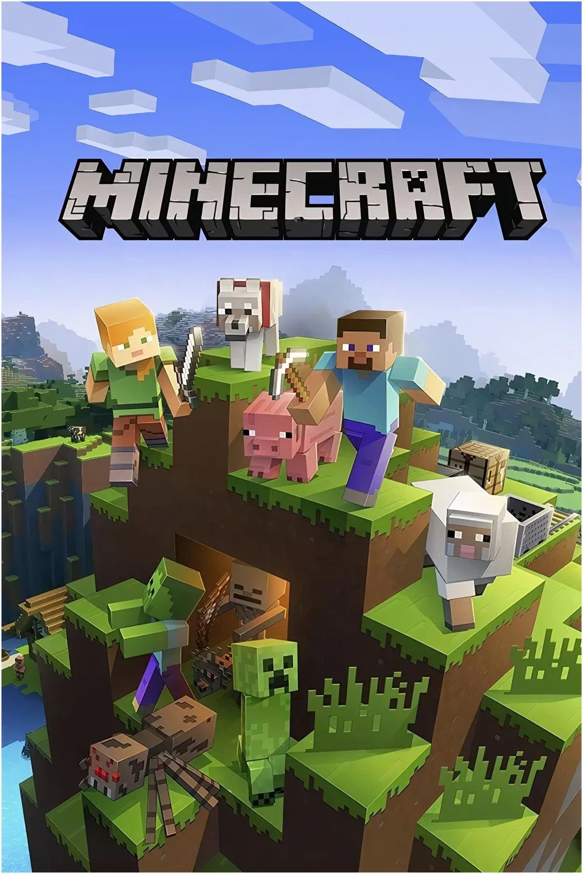 Bộ sưu tập hình ảnh liên quan đến Creeper và biểu tượng Minecraft, minh họa tính biểu tượng mob