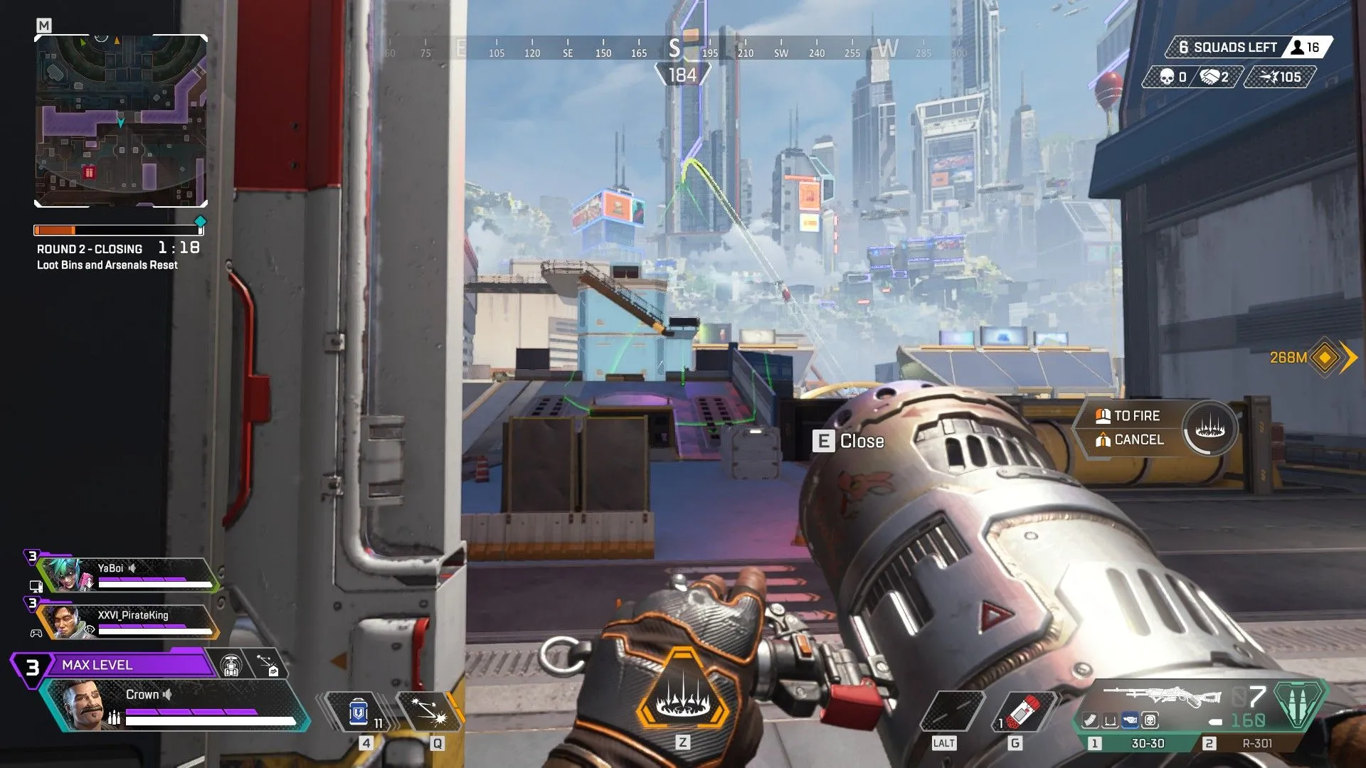 Fuse kích hoạt The Motherlode, Ulti cấm địa trong Apex Legends