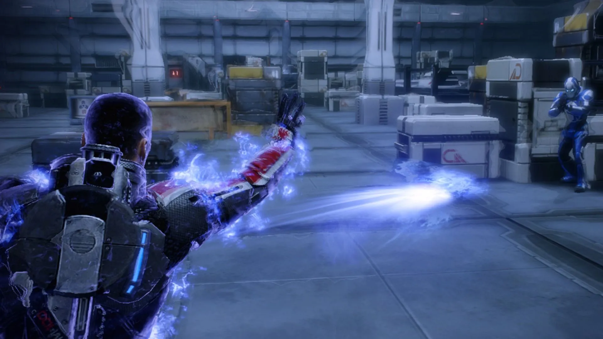 Hệ thống kỹ năng và sức mạnh của nhân vật trong Mass Effect 2, minh họa thay đổi gameplay