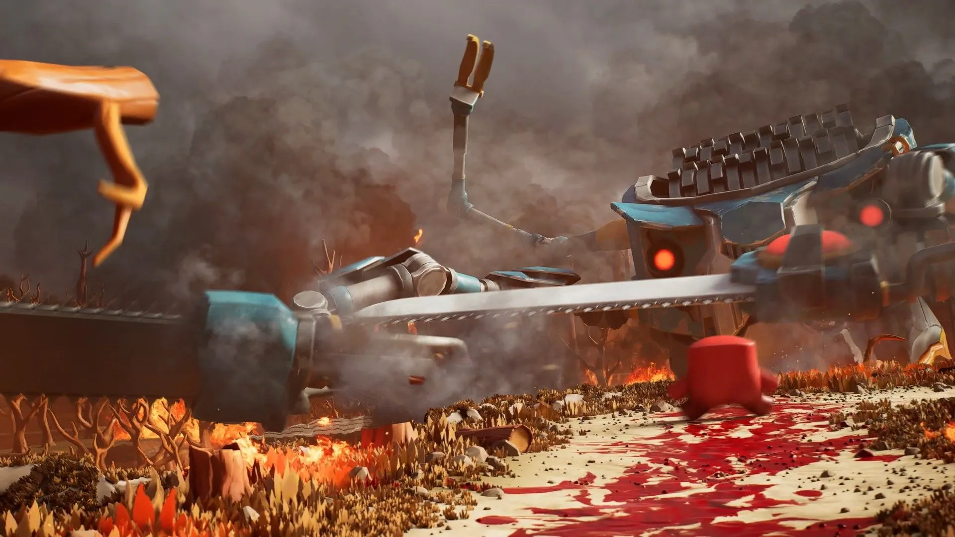 Hiện tượng pop-in và môi trường đa dạng trong Super Meat Boy 3D