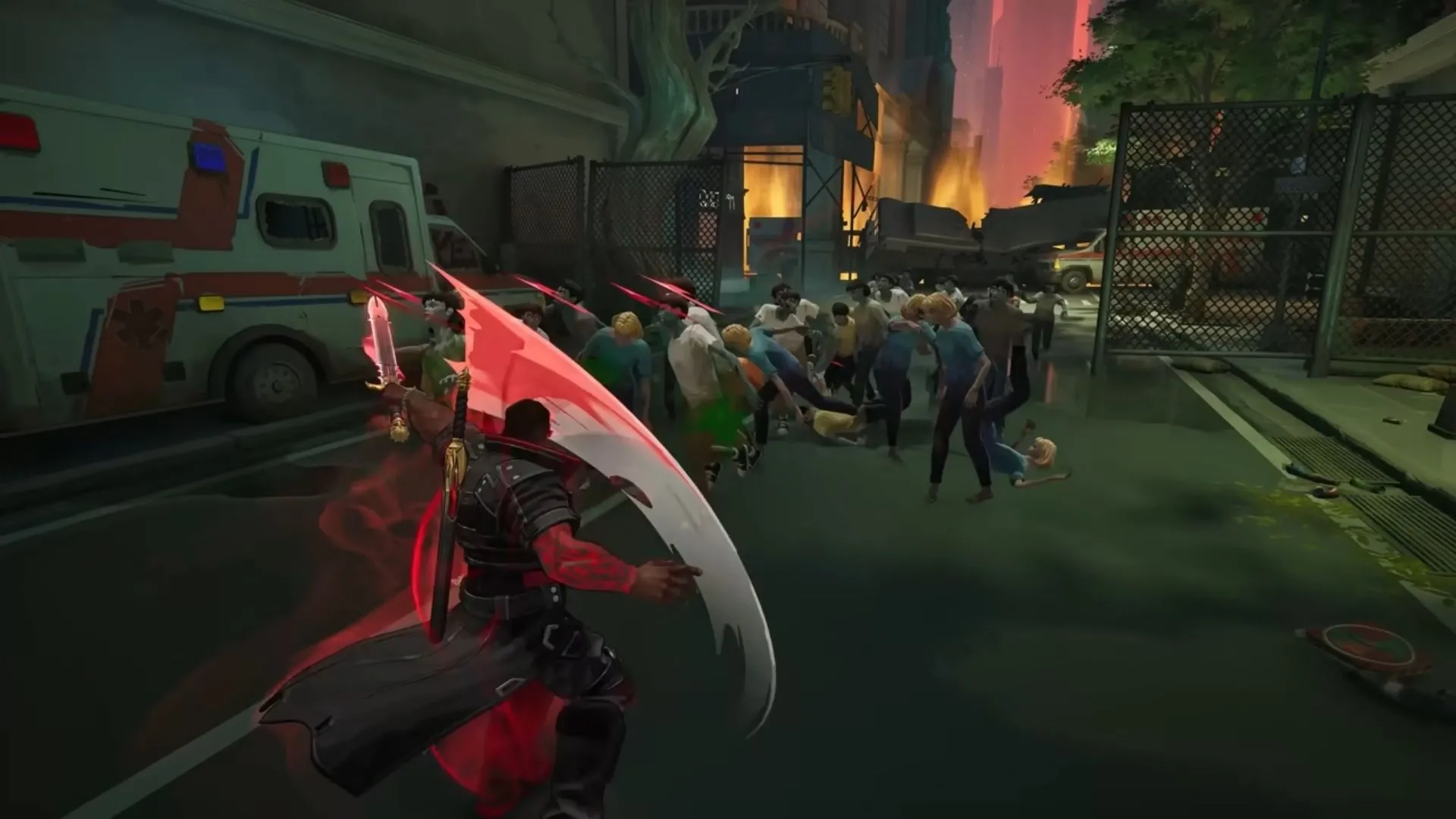 Hình minh họa Marvel Rivals Zombies với Thor, Blade, Magik và The Punisher trong chế độ PVE horde