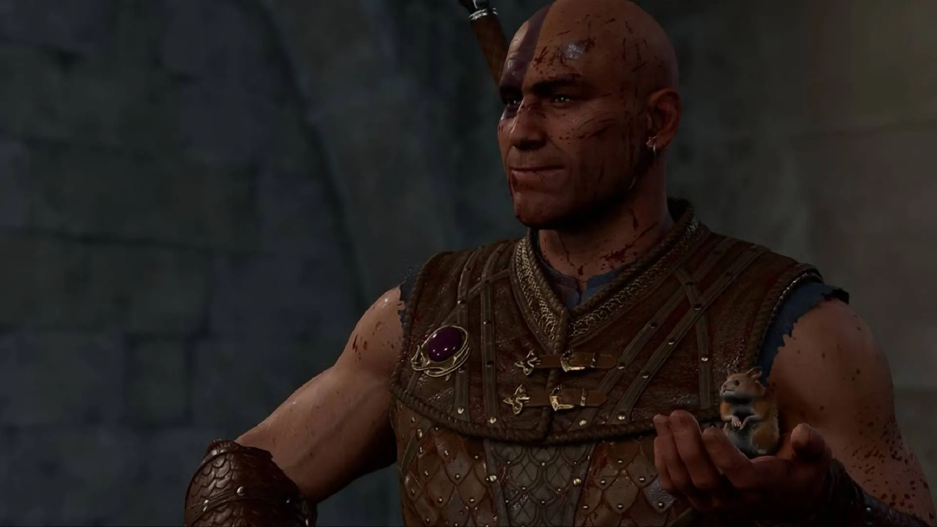 Minsc cùng Boo trong Baldur's Gate 3, companion không phải Origin có tính cách hài hước và trung thành