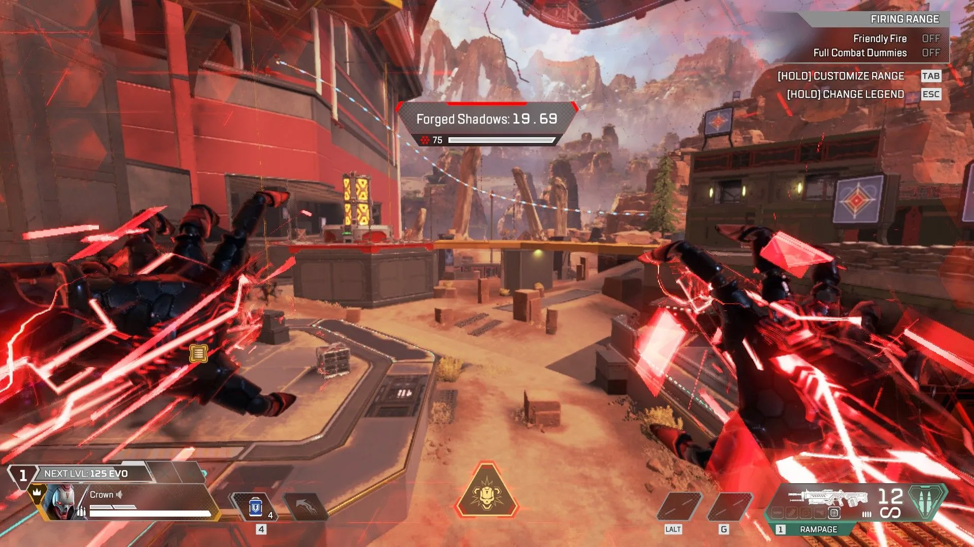 Revenant kích hoạt Forged Shadows nhận khiên tạm thời trong Apex Legends
