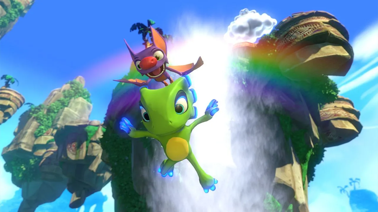 Yooka-Laylee hiển thị thế giới màu sắc nhưng hệ thống điều khiển lỗi thời